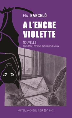 Couverture de A l’encre violette